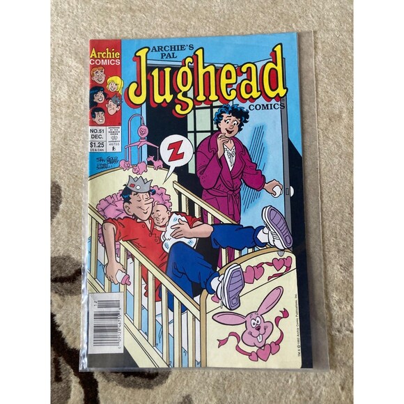 Vintage 90s Jughead Comic Lot 1990s Archie Comics Betty Cooper Veronica Lodge - Picture 3 of 6